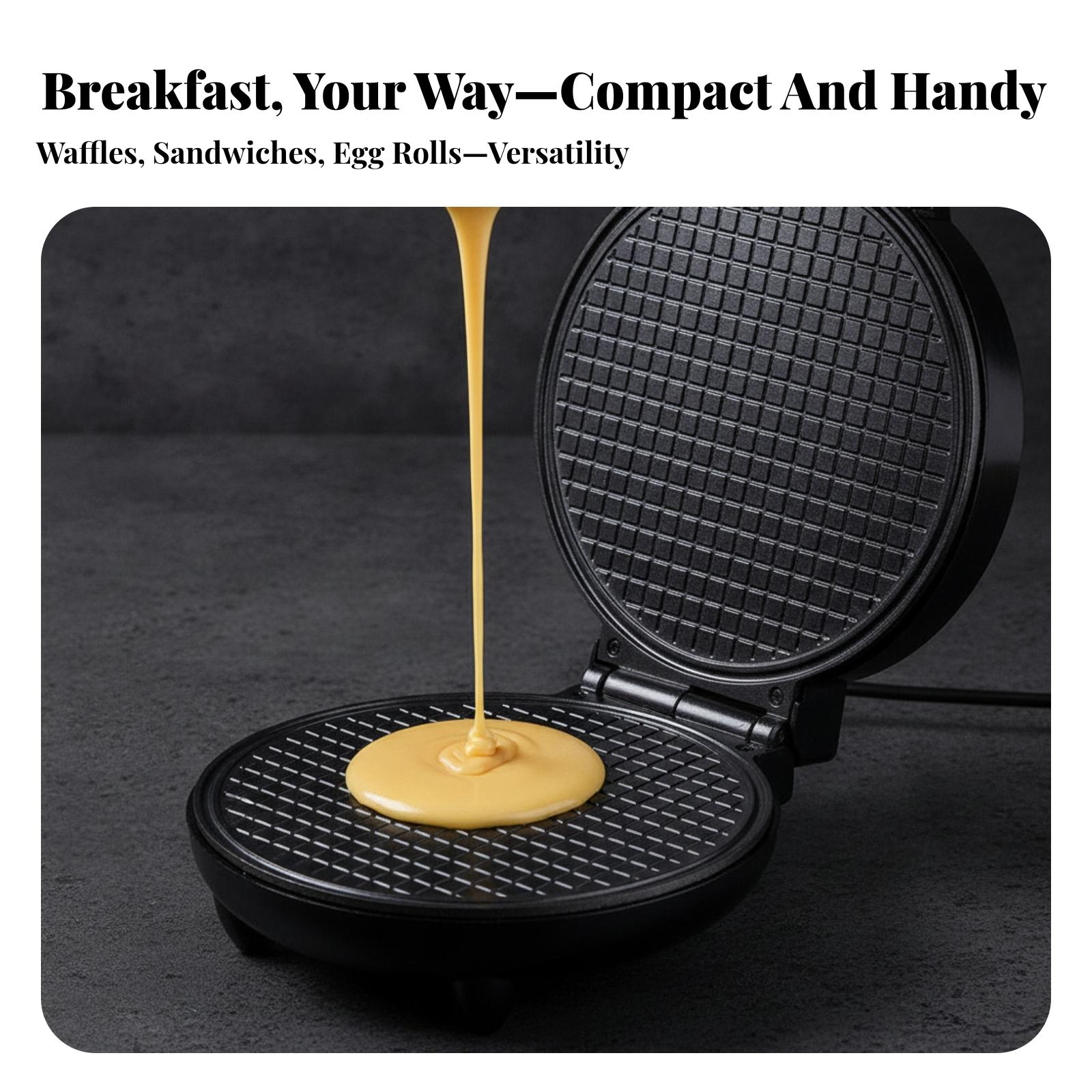Waffle Cone Maker - Paslanmaz Çelik Elektrikli Koni Yapma Makinesi,