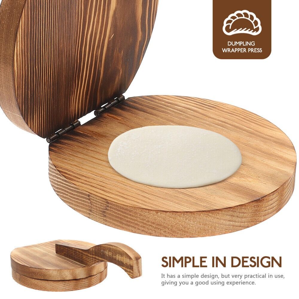 Ahşap Mantı Hamuru Presleyici  - Dumpling Press Set incelemesi ve fiyatı