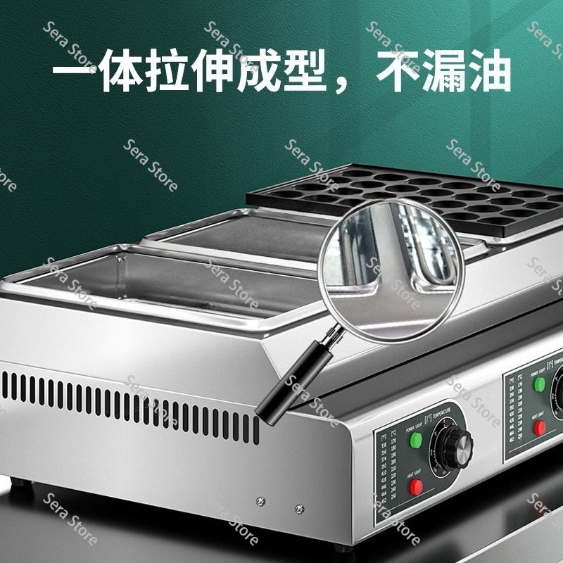 Ticari Elektrikli Gazlı Çift P - Takoyaki Grill Plate incelemesi ve fiyatı